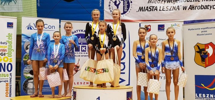 Międzywojewódzkie Mistrzostwa Miasta Leszna w Akrobatyce Sportowej