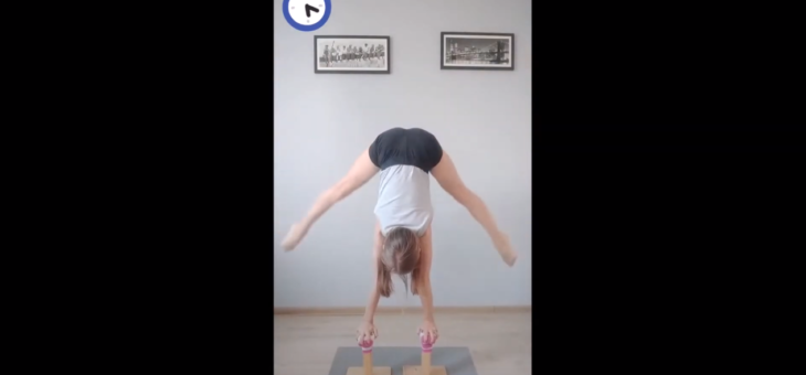 Zdalny trening naszych akrobatów! MAJA i MICHALINA #zdrowie #sport #ćwiczenia