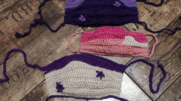 Przykłady maseczek eko hand made :) #warsztaty