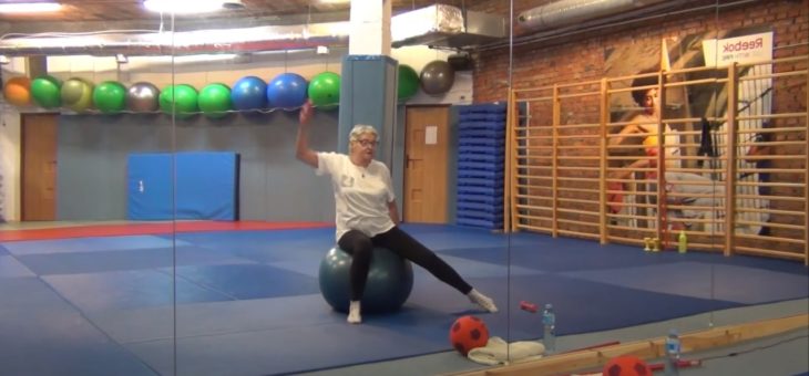 Gimnastyka dla seniorów z Panią Basią #4 #TABATA #ZDROWIE [ZAJĘCIA ONLINE]