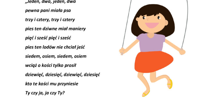 Rymowanka do skakania #przedszkolaki #ćwiczenia