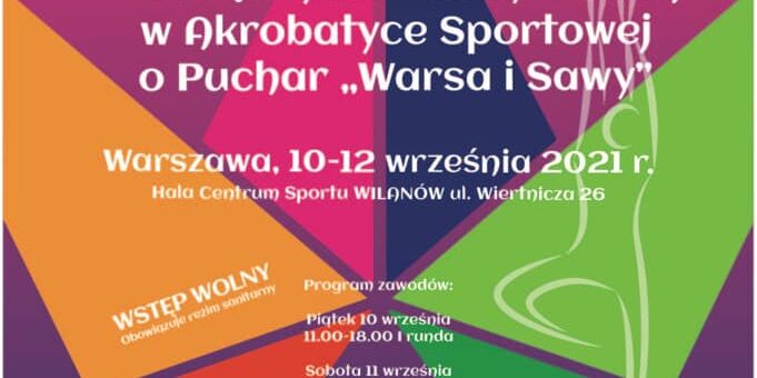 11. Międzynarodowy Turniej w Akrobatyce Sportowej o Puchar „Warsa i Sawy” #altius #zawody #akrobatyka