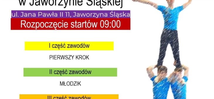 Już 18 grudnia 2022 r. Mistrzostwa Dolnego Śląska w Akrobatyce Sportowej! #zawody