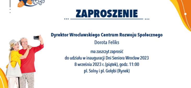 Wrocławskie Centrum Seniora zaprasza na Dni Seniora #senior #wroclaw
