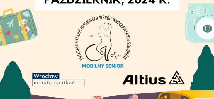 Zapraszamy na wycieczkę integrująco – edukacyjną ! #zajecia #senior #altius #wroclaw